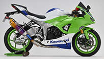 ZX-6R BEET ブルーチタンマフラー Amazon | BEET (ビート) スリップオンマフラー ナサート