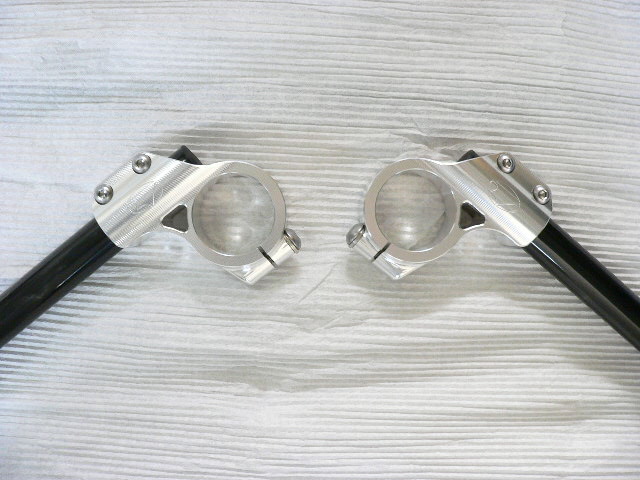 41mm 汎用クリップONハンドルKIT(シルバー)