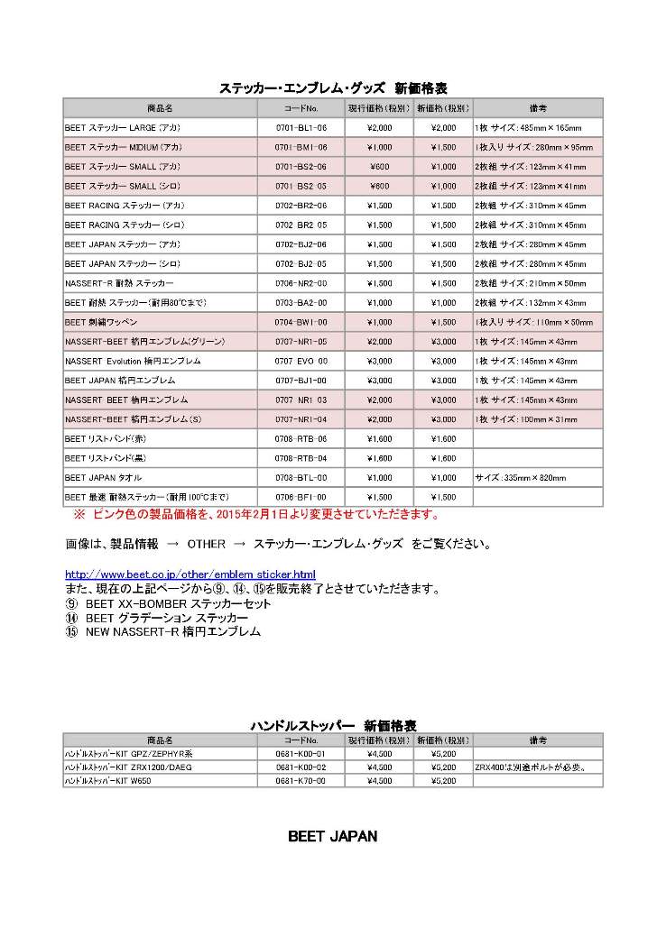 BEET JAPAN INDUSTRAY CO.,LTD.
