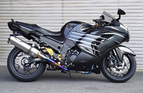 ビート ナサート スリップオンマフラー カワサキ ZX-14R  ZZR1400