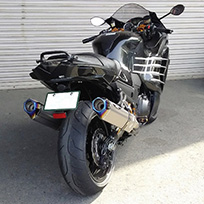 ビート ナサート スリップオンマフラー カワサキ ZX-14R  ZZR1400